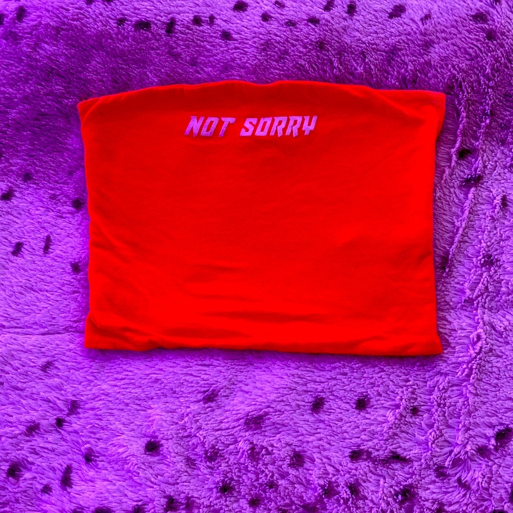 Never Apologetic Top - Orange